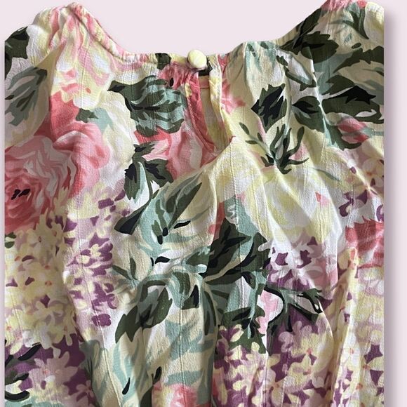 Faithful The Brand | Sidonie Mini Dress Venissa Floral Yellow Size 2 XS - Picture 8 of 10